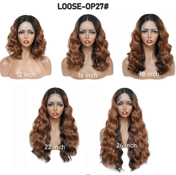 Middle Part Lace Front - Multiple Sizes & Colors