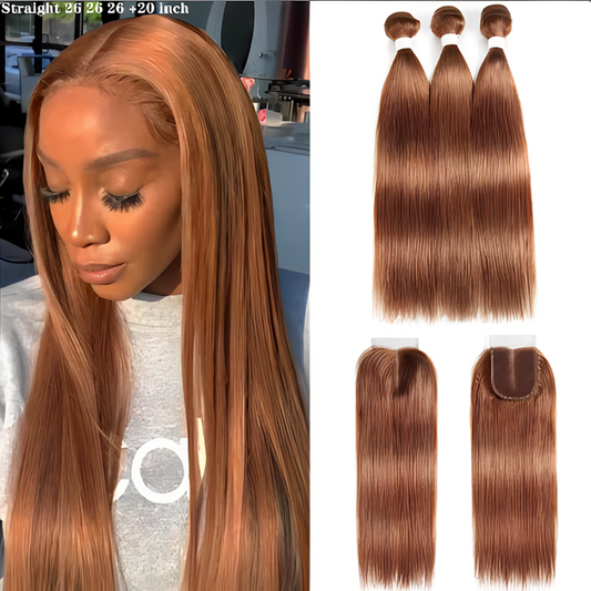 3 Bundles Light Brown