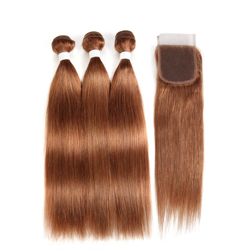 3 Bundles Light Brown