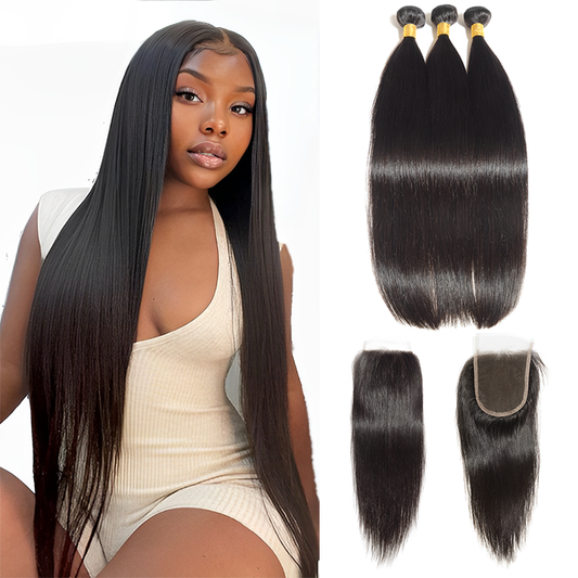 4 Bundles Black