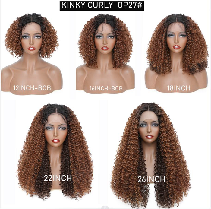 Middle Part Lace Front - Multiple Sizes & Colors