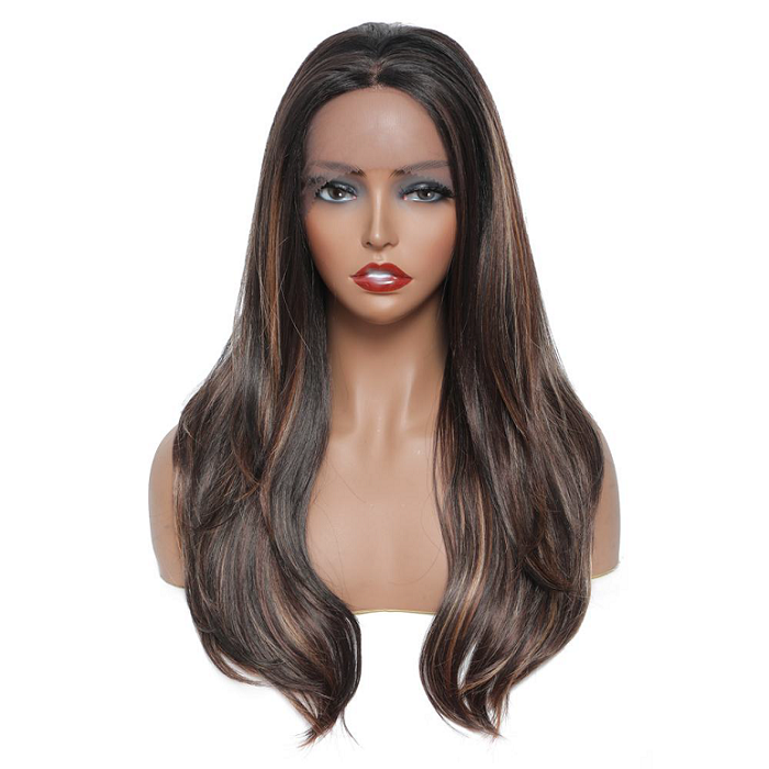 22" Middle Part Lace Front - Multiple Colors