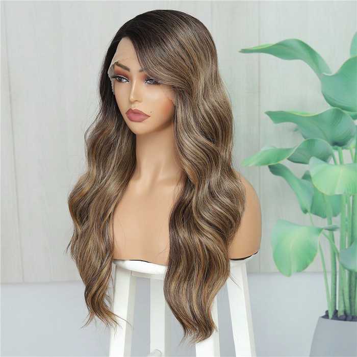 22" L Part Lace Front Wig