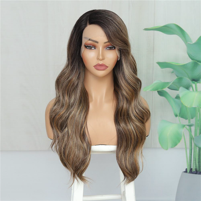 22" L Part Lace Front Wig