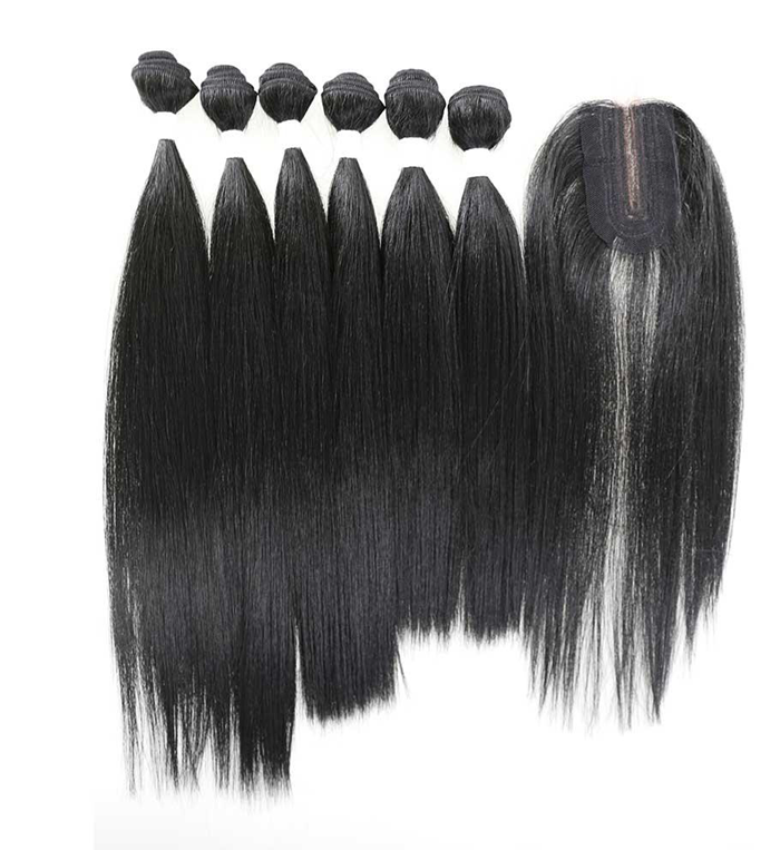 6 Bundle Color & Closure Multiple Colors