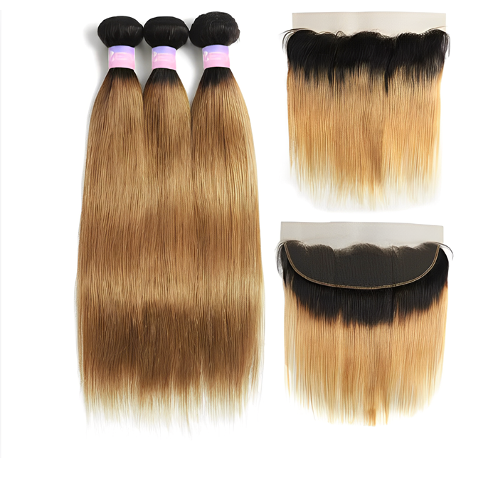 3 Bundles Brown/Black