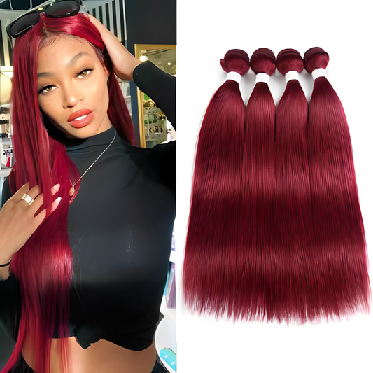 3 Bundles Burgundy